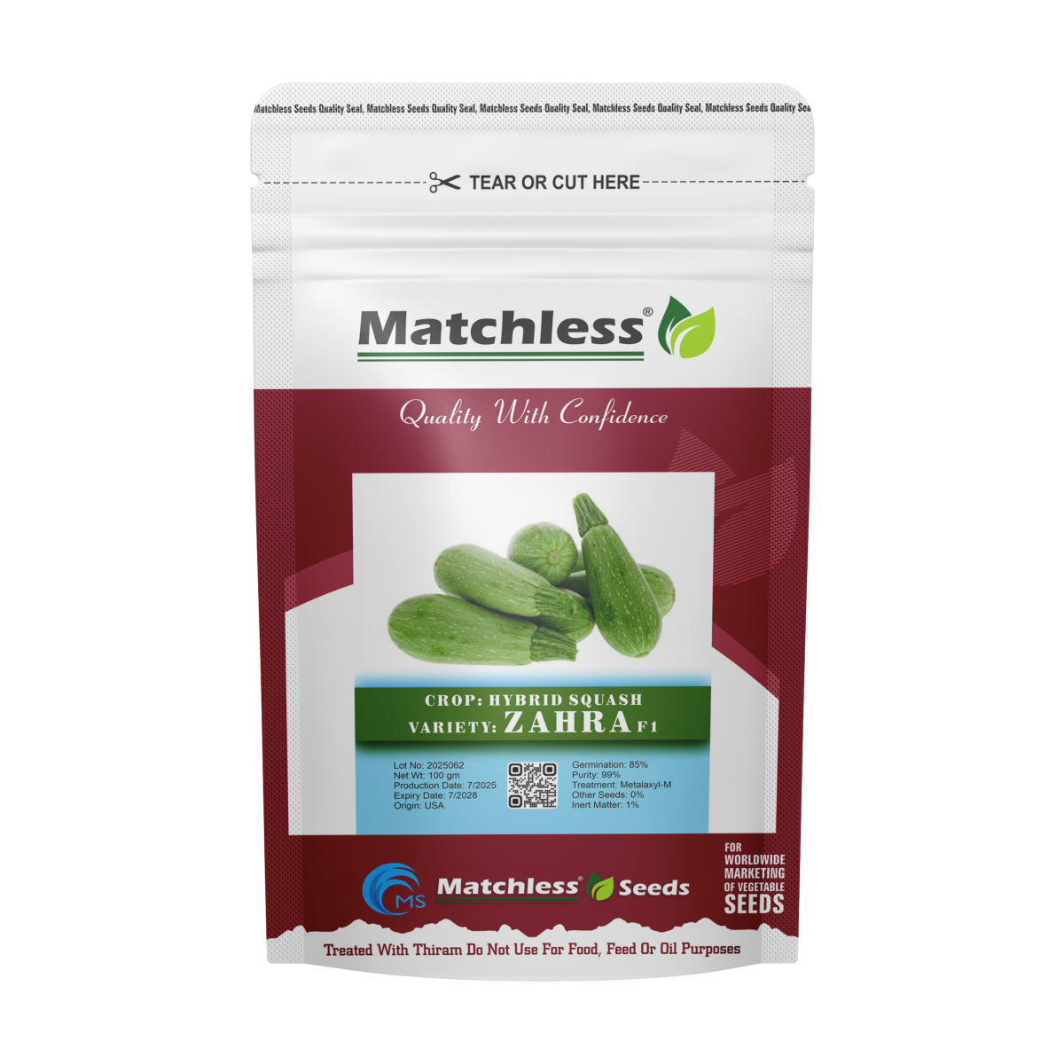 Hybrid Squash Zahra F1