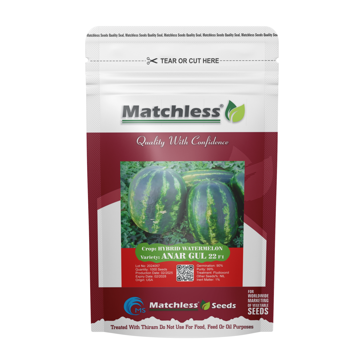 Hybrid Watermelon Anar Gul 22 F1