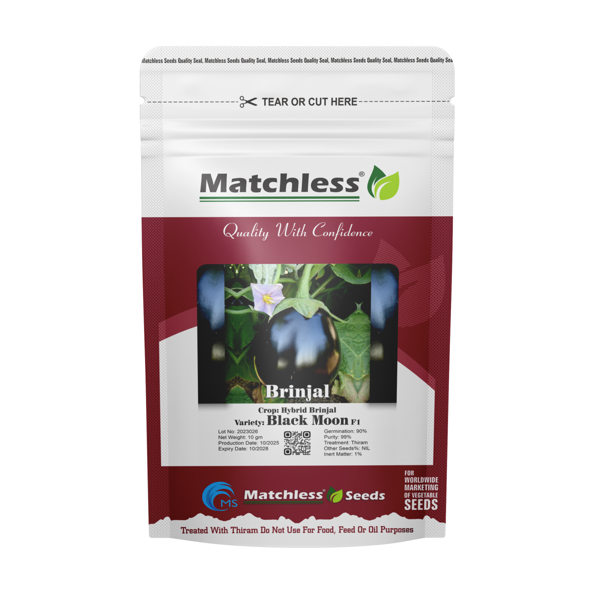 Hybrid Brinjal Black Moon F1